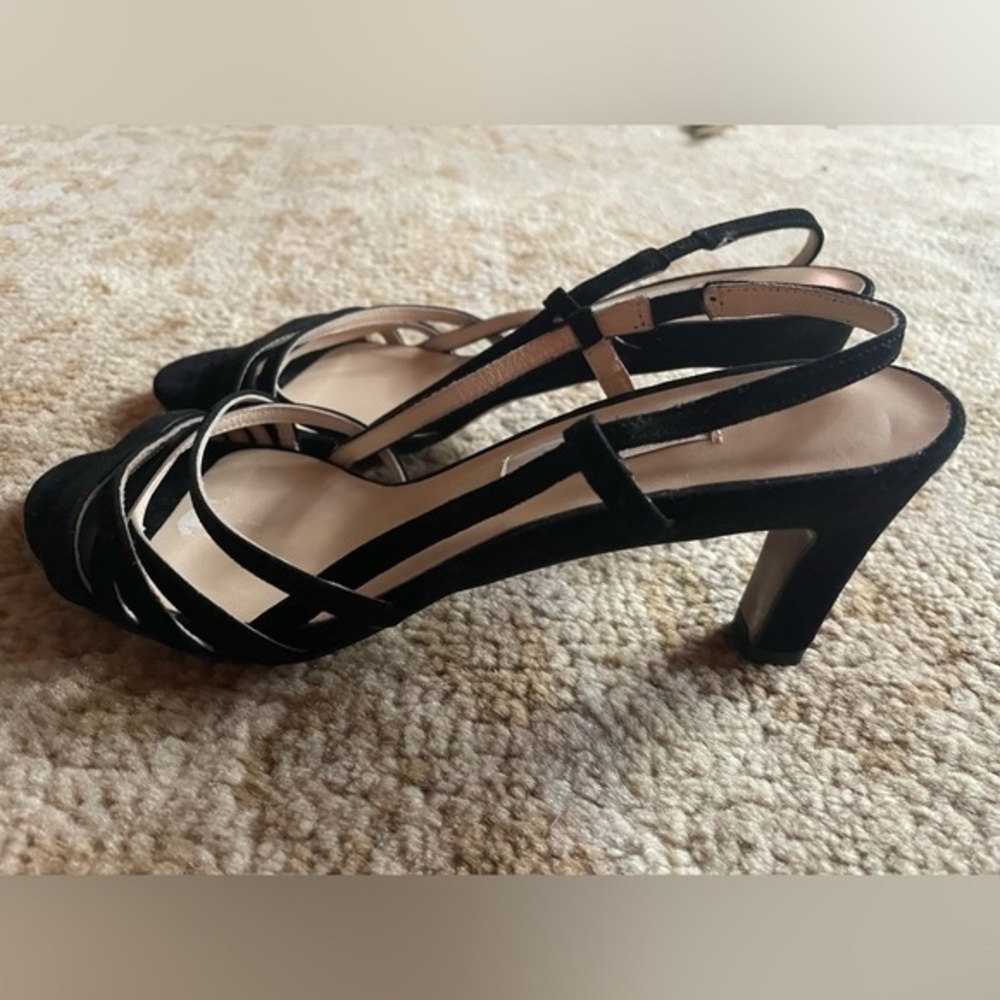 L’autre Chose Suede Strappy Sandals 37.5